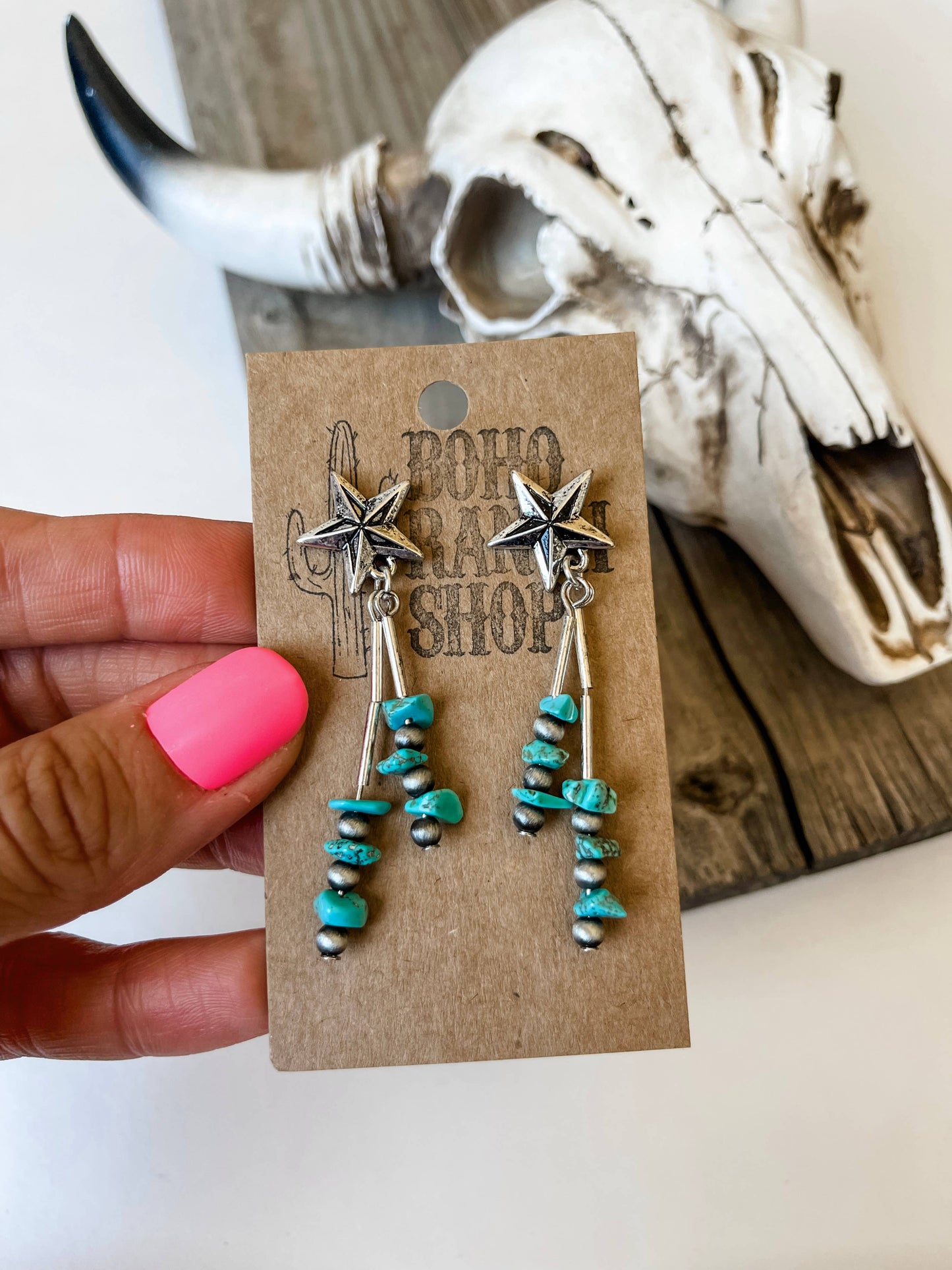 Super Star Earrings - Western Party Rodeo