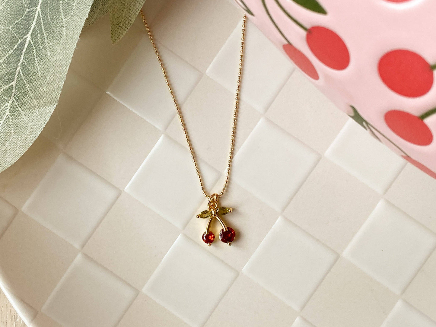 Cherry Pop Necklace