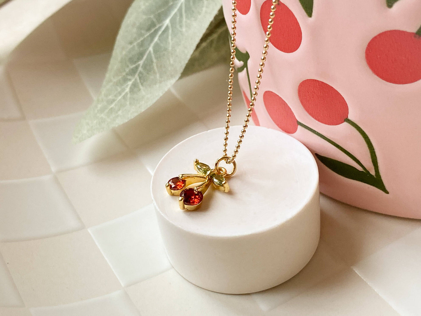 Cherry Pop Necklace