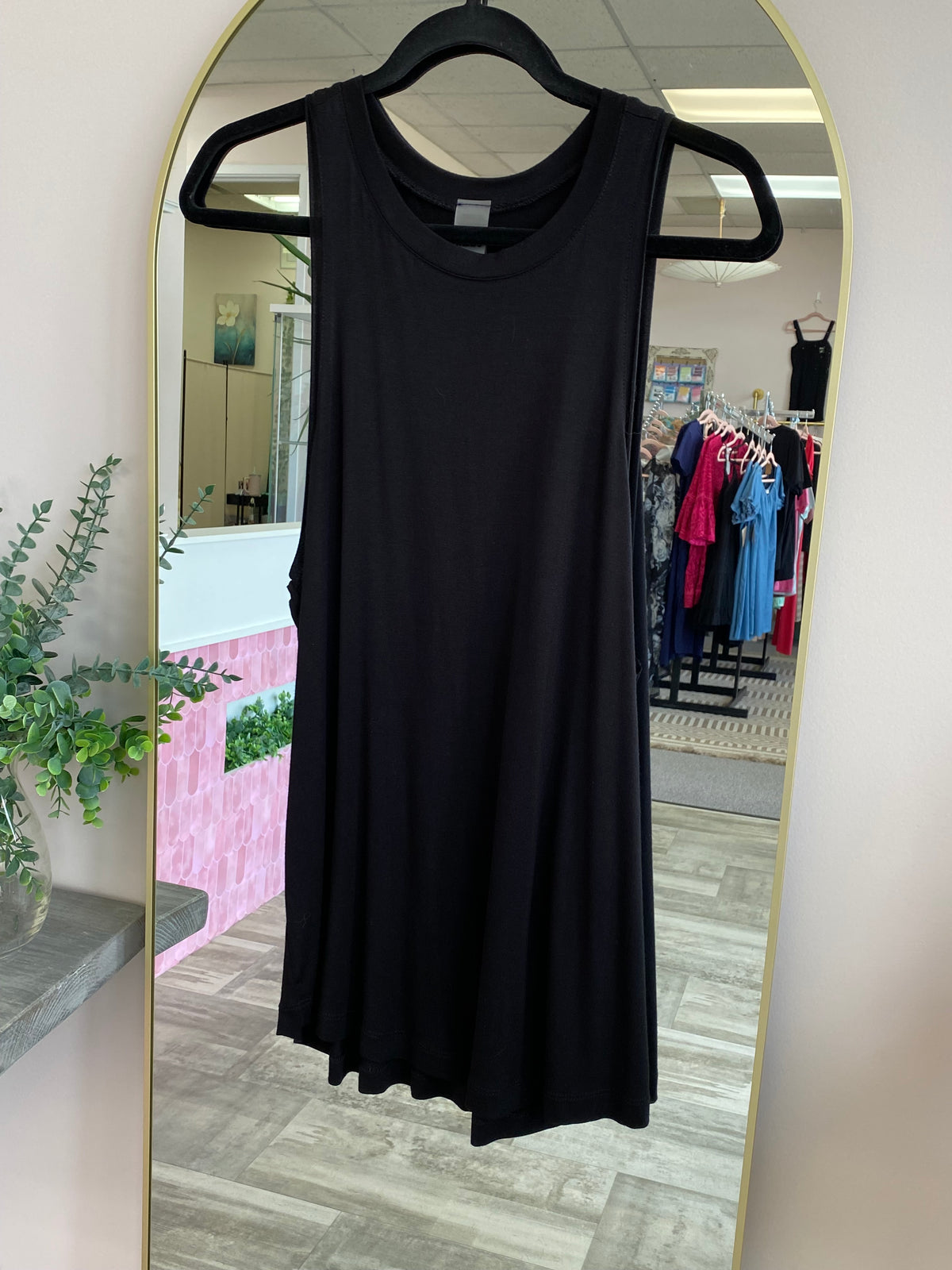 Hip Length Workout Tank