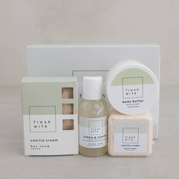 Vanilla | Cozy & Sweet Gift Set - Fresh Wife