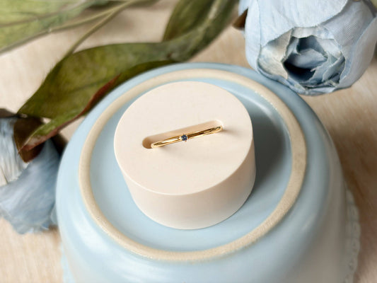 Micro Sapphire Ring