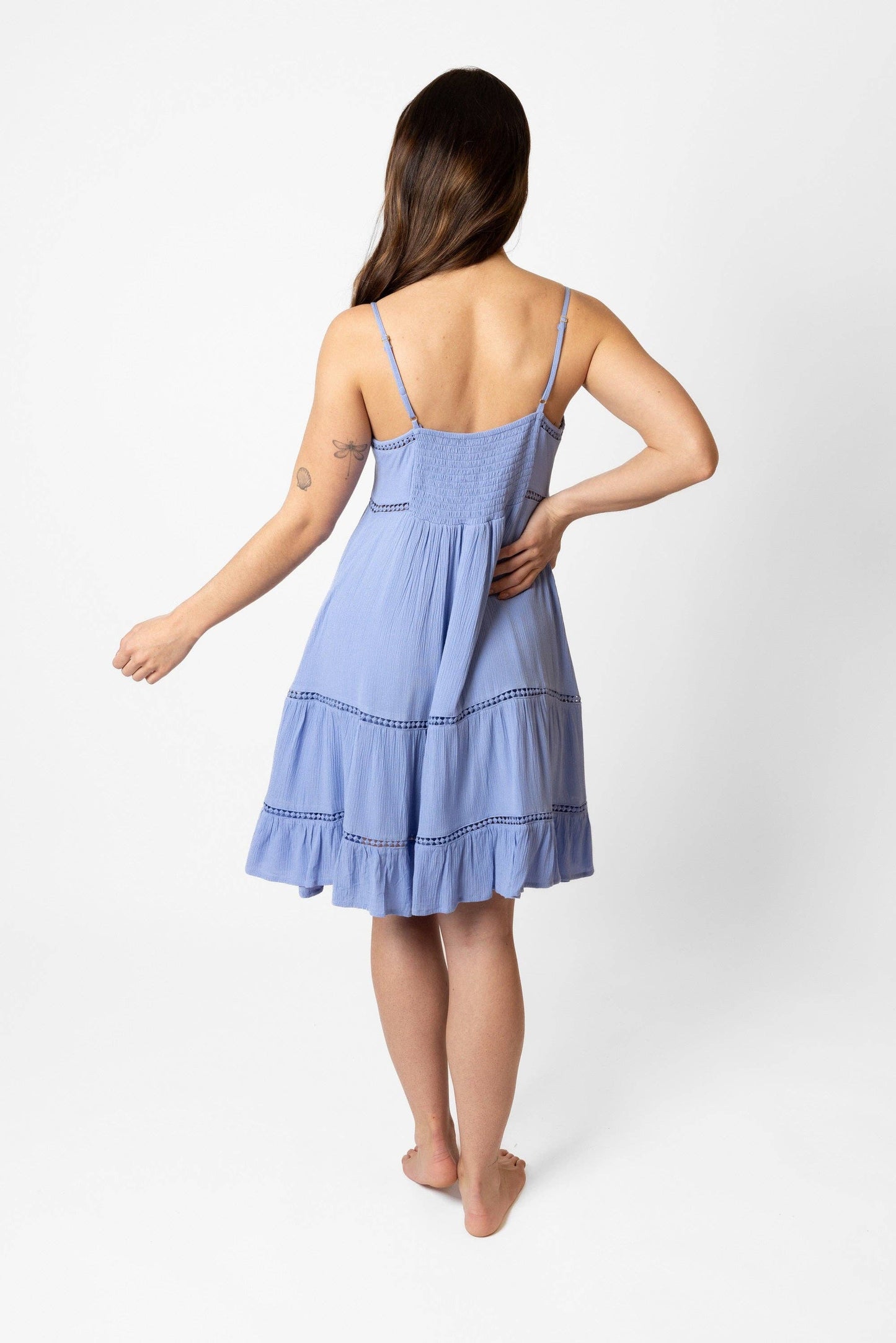 Miami Luxe Strappy Mini Dress
