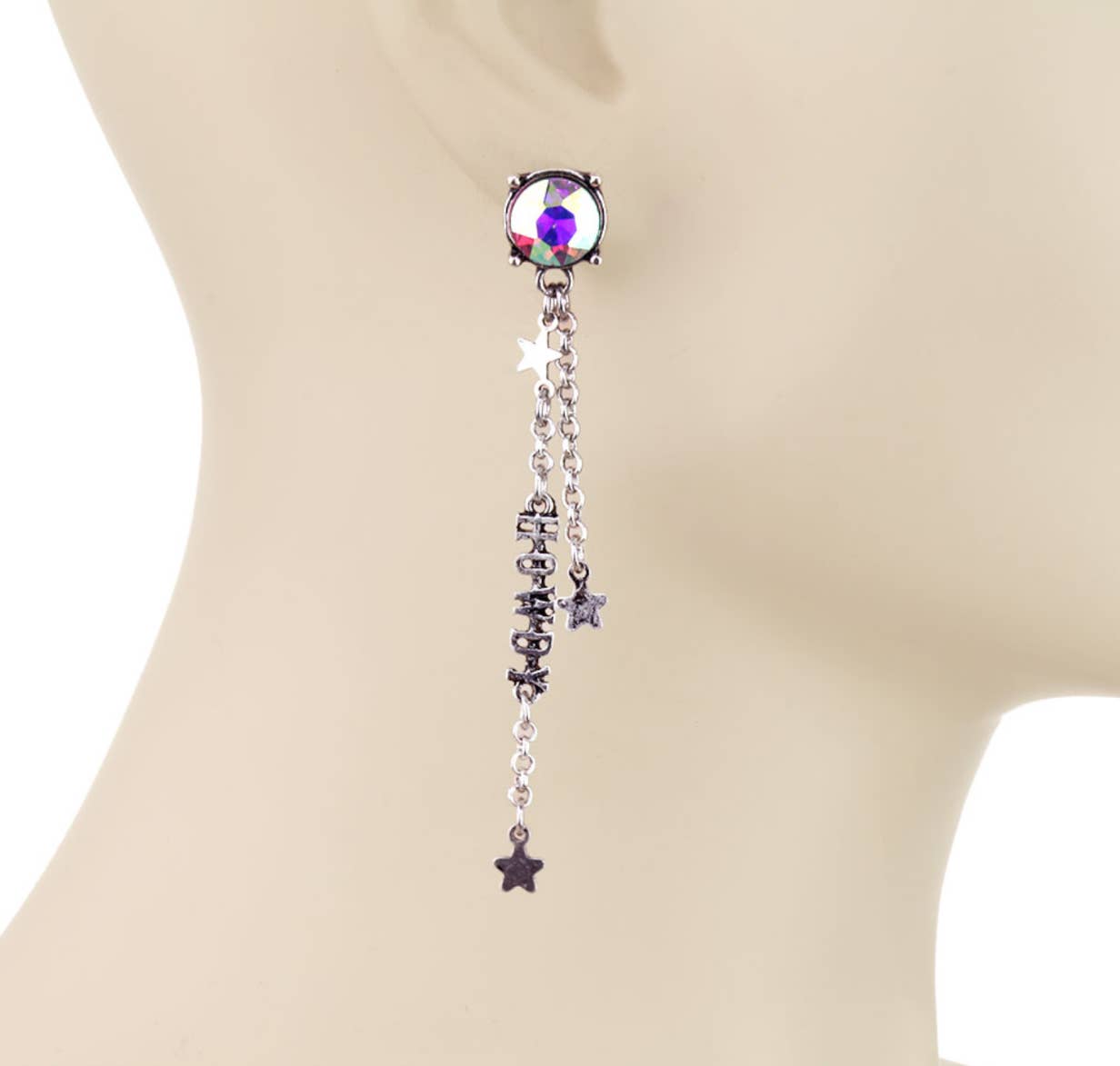 Western Star Dangle Earrings - Howdy - Yeehaw